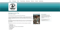 Desktop Screenshot of massagevanderplas.nl